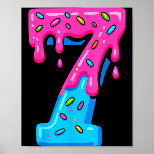 Poster 6 7 Couple Halloween Costume Ice Cream Drip Gen Al (Devant)