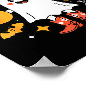 Poster 6 7 Halloween Ghost 67 Meme Gen Alpha Six Seven (Coin)