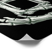 Poster 6 7 Halloween Skeleton Funny 67 Meme Gen Alpha Six (Coin)