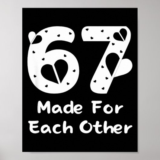 Poster 6 7 Made For Each Other, Red 67 Christmas Couple V (Devant)