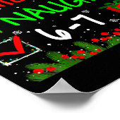 Poster 6-7 Meme Nice Naughty 67 Christmas Santa Says  (Coin)