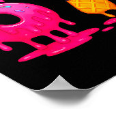 Poster 6 7 Meme Six Seven Ice Cream Drip  (Coin)