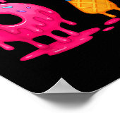 Poster 6 7 Meme Six Seven Ice Cream Drip  (Coin)