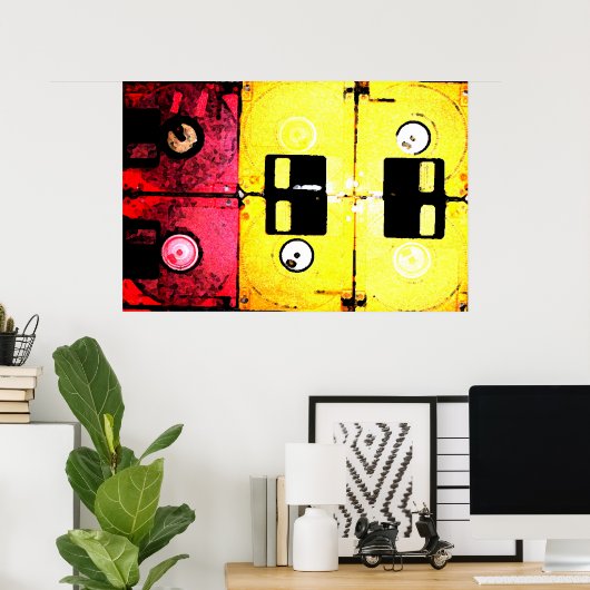 Poster 6 Floppies (Bureau à domicile)