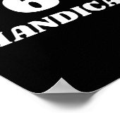 Poster 6 Handicap Golf Biden Funny (Coin)