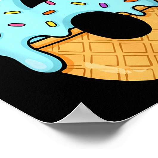 Poster #6 Jersey Uniform Drip Teen Slang, Funny Ice Cream (Coin)