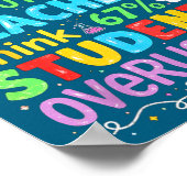 Poster 6 Out Of 7 Teachers Think 67% Of Students Overuse (Coin)