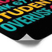 Poster 6 Out Of 7 Teachers Think 67% Students Overuse Quo (Coin)