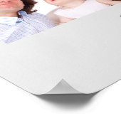 Poster 6 sections Photo personnalisée Cadres gris minimal (Coin)