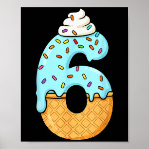Poster #6 Uniforme de Jersey Drip Argot Ado, Funny Ice Cr