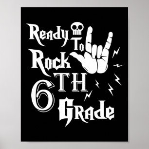 Poster 6E Année Prêt À Remonter 6E Année Retour À L'École