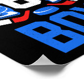 Poster 6e anniversaire pour filles garçons 6 ans de hocke (Coin)