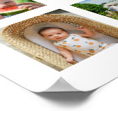 Poster 70 choses que nous aimons sur vous photo collage (Coin)