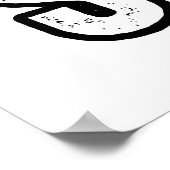 Poster 70 % de réduction sur la vente, affichage magasin  (Coin)