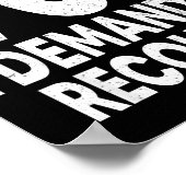 Poster 70 I Demand A Recount Seventy Years Old 70th Birth (Coin)