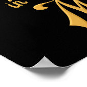 Poster 70e anniversaire année de bienvenue dans la fabric (Coin)