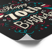 Poster 70e anniversaire décoratif (Coin)