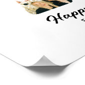 Poster 70e anniversaire Numéro 70 Collage photo Anniversa (Coin)