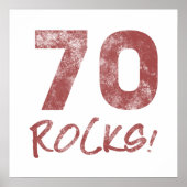 Poster 70e anniversaire Rocks (Devant)