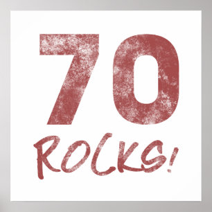 Poster 70e anniversaire Rocks