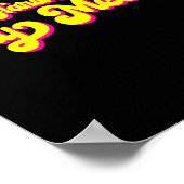 Poster 70's Don't Harsh My Mellow Funny Saying  (Coin)