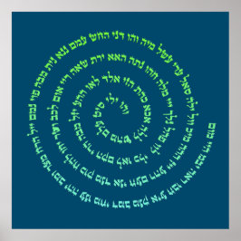 Póster 72 Names of God Poster