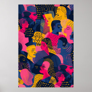 Poster 736 Héros de tous les jours de la mosaïque urbaine