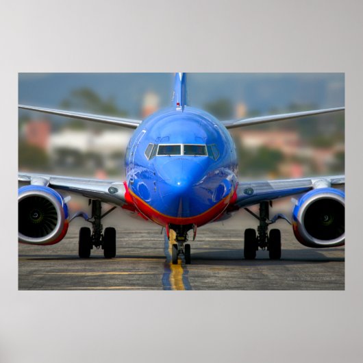 POSTER 737 AIRLINER (Devant)