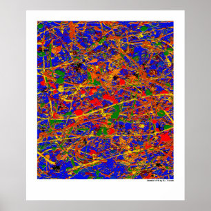 Poster #741 abstrait