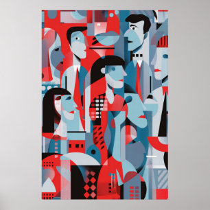 Poster 743 Héros de tous les jours de la mosaïque urbaine