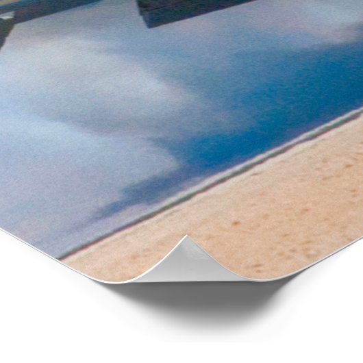 Poster 747 Avion de transport de navette spatiale (Coin)