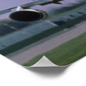 Poster 747 terres à l'aéroport international Pearson, Tor (Coin)