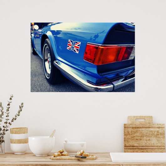 POSTER '74 TR6 (Cuisine)