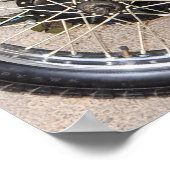 Poster 750B-2 moto avec sidecar (Coin)