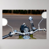 Poster 750B-2 moto funky avec un sidecar (Devant)