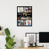 Poster 75e anniversaire Black Gold 16 Photo Cheers to Yea (Bureau à domicile)