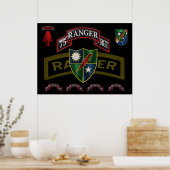 Poster 75e régiment de Rangers (Cuisine)