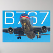 POSTER 767 AIRLINER (Devant)