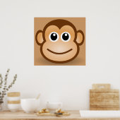 Poster 76-Free-Cute-Cartoon-Singe-Clipart-Illustration (Cuisine)