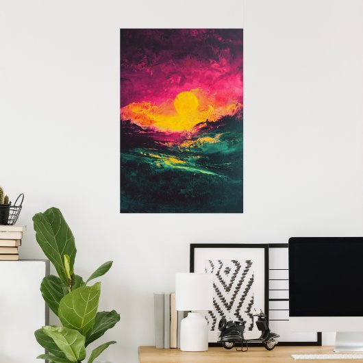 Poster 770 Abstraits (Bureau à domicile)