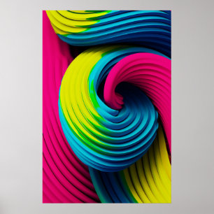 Poster 776 Abstrait