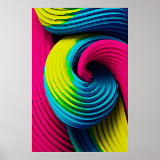 Poster 776 Abstrait