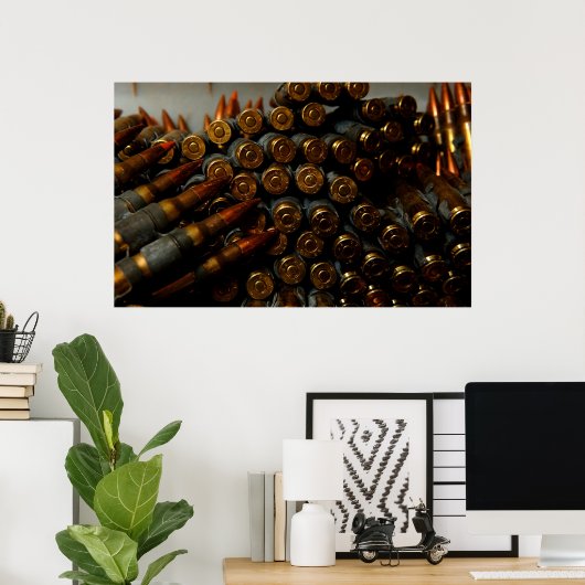 Poster 7,62 mm (Bureau à domicile)