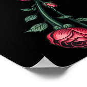 Poster 7 Floral 67 Rose Valentines Day Funny Love Matchin (Coin)