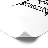 Poster 7 Mots À Un Mariage Long Et Heureux (Coin)