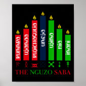 Poster 7 Principes De Kwanzaa (Devant)