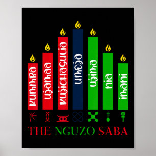 Poster 7 Principes De Kwanzaa