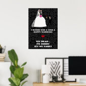 Poster 7 Words to a Long and Happy Marriage- Yes Dear (Bureau à domicile)