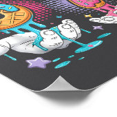 Poster 7 Year Old Birthday Funny I Was 6 Now I'm 7 Boy Gi (Coin)