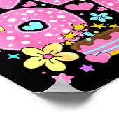 Poster 7 Year Old Birthday I Was 6 Now I'm 7 67 Funny Kid (Coin)